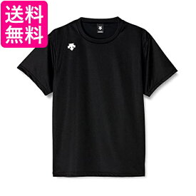DESCENTE(デサント) 半袖シャツ ワンポイントハーフスリーブシャツ 吸汗 速乾 ブラック 日本 M (日本サイズM相当) 送料無料 【G】