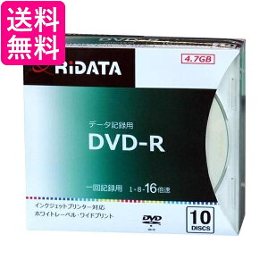RiTEK D-R16X47G.PW10P SC B f-^p DVD-R 4.7GB  ǋL L^  yGz