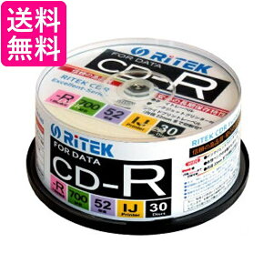 RiTEK CD-R700EXWP.30RT C f-^p CD-R 700MB L^ v^u 52{  yGz