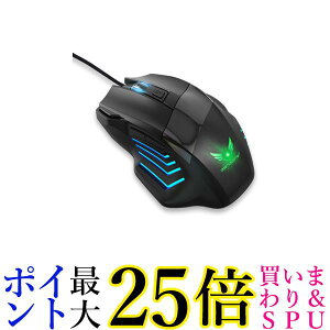 マウス ゲーミングマウス 有線 多ボタン 連射ボタン 光学式 光るマウス DPI 4段階調節 ゲーム パソコン 軽量 (管理S) 送料無料