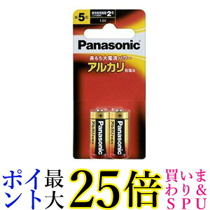 Panasonic LR1XJ/2B �p�i�\�j�b�N �A���J�����d�r �P5 (2�{��) �u���X�^�[� ��������