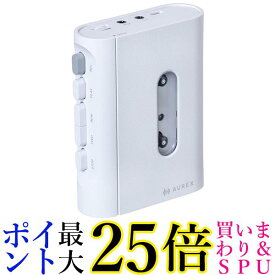 TOSHIBA AX-W10 オーレックス ワイヤレス カセットプレイヤー ホワイト Bluetooth対応 AUREX 送料無料