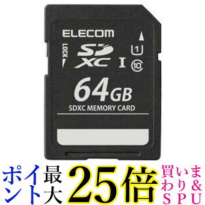 GR MF-DSD064GUL SDXCJ[h 64GB UHS-IΉ ELECOM 