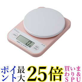 タニタ KF-100 PK ピンク クッキングスケール キッチン はかり 料理 デジタル 1kg 1g 単位 送料無料