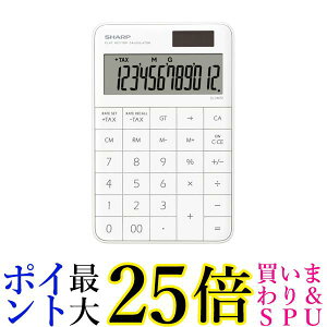 �V���[�v EL-VM72-WX �~�j�i�C�X�T�C�Y�^�C�v �d�� 12�� �z���C�g�n�f�U�C���d�� SHARP ��������