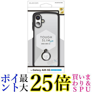�G���R�� PM-G253TSLFCRBK Galaxy A25 5G SC-53F �P�[�X ���� �ϏՌ� �Ռ��z�� �X�}�z�����O�t�� �u���b�N ELECOM ��������