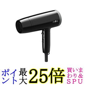 モッズヘア MHD-1222-K スタイリッシュ マイナスイオンヘアードライヤー ブラック mod's hair 送料無料