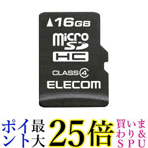 �G���R�� MF-MSD016GC4R microSD 16GB Class4 microSDHC�������[�J�[�h ELECOM ��������