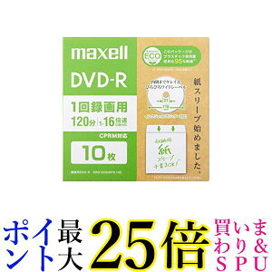 �}�N�Z�� DRD120SWPS.10E �^��p DVD-R 1�`16�{�� CPRM�Ή� 10������ Maxell ��������