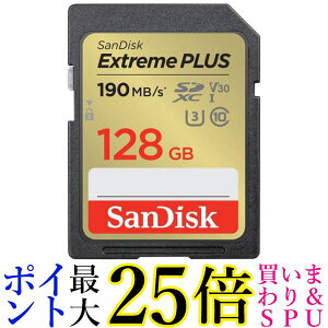 TfBXN GNXg[ vX SDXC UHS-IJ[h 128GB SanDisk 