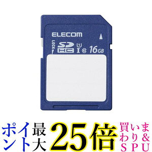 GR MF-FS016GU11C SDHCJ[h UHS-I 16GB ۑe P[Xt ELECOM 