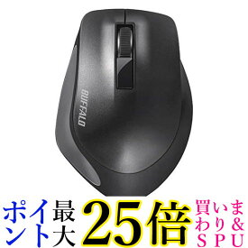 バッファロー BSMBW300MBK ブラック 無線BlueLED 3ボタンプレミアムフィットマウス 送料無料