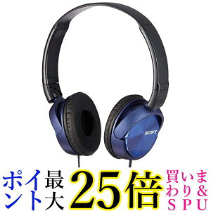 �\�j�[ MDR-ZX310 L �u���[ �w�b�h�z�� ���^ �܂肽���ݎ� ��������