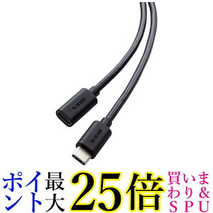 �G���R�� MPA-ECC20BK USB Type C �����P�[�u�� 2m PD USB2.0 �u���b�N ELECOM ��������