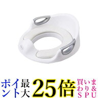補助便座 子ども トイレトレーニング おまる ホワイト 取っ手付き 簡単 飛び散り防止 子供用トイレ (管理…