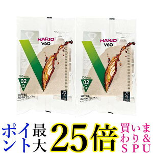 2�Z�b�g �n���I VCF-02-100M V60 �p �݂��炵 �y�[�p�[�t�B���^�[ 02M 1�`4�t�p 100������ ���{�� HARIO ��������