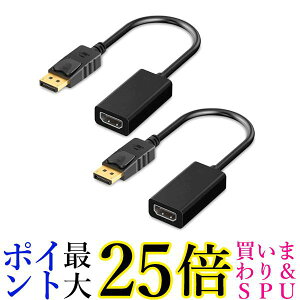 fBXvC|[g hdmi ϊP[u 2Zbg ϊA_v^ DisplayPort to HDMI PC ֗ (ǗS) 