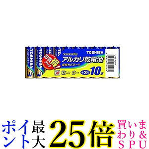 10�Z�b�g ���� LR6L 10MP �A���J�����d�r �P3�` 1�p�b�N 10�{�� TOSHIBA ��������