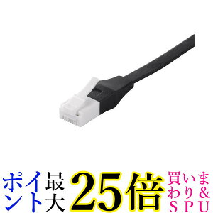 3�Z�b�g �o�b�t�@���[ BSLS6AFU30BK �u���b�N �c���̐܂�Ȃ�LAN�P�[�u�� 3m BUFFALO ��������