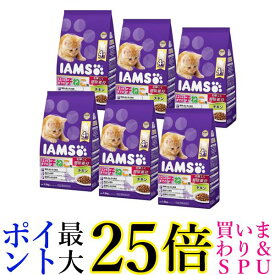 6個セット マースジャパン アイムス キャットフード 12か月までの子ねこ用 チキン 1.5kg ドライフード IAMS MARS 送料無料