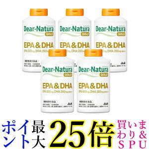 5�Z�b�g �A�T�q �f�B�A�i�`�����S�[���h EPA��DHA 60���� 360�� Dear-Natura ��������