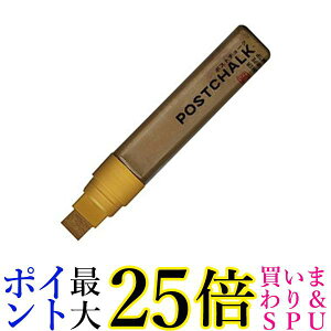 | POST-700A-623S ZIG POSTCHALK MARKER WET-WIPE 15MM TIP GOLDEN YARROW Z[X  yGz