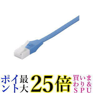 BUFFALO c̐܂ȂLANP[u JeS[6 Xg[g tbg 10m u[ BSLS6FU100BL2  yGz