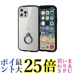 GR iPhone 12 / 12 Pro P[X nCubh ϏՌ TOUGHSLIM LITE t[J[ Ot ubN PM-A20BTSLFCRBK  yGz