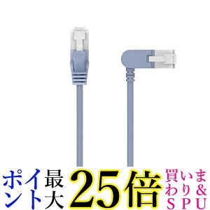 GR LANP[u CAT6A 3m XCORlN^ c܂Ȃ ܐ܂h~RlN^ X u[ LD-GPATSW/BU30  yGz