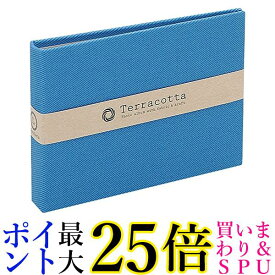 ナカバヤシ テラコッタ 溶着式ポケットアルバム チェキ40枚収納 ブルー TER-CK2P-90-B 送料無料 【G】