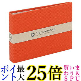 ナカバヤシ テラコッタ 溶着式ポケットアルバム チェキ40枚収納 レッド TER-CK2P-90-R 送料無料 【G】
