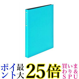 ナカバヤシ ポケットアルバム 超透明 L判88枚収納 ブルー CTPL-80-BU 送料無料 【G】