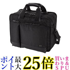 エレコム ビジネスバッグ キャリングバッグ A4対応 16.4インチワイド モバイルプリンタ収納 盗難防止 セキュリティ機能搭載 送料無料 【G】