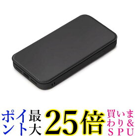 PGA Premium Style iPhone14ProMax 用 ガラスフリップケース ブラック PG-22SGF01BK 送料無料 【G】