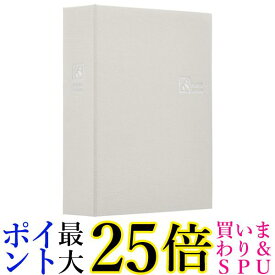 ナカバヤシ ファイル ポケットアルバム 160枚 L判 プレーンホワイト TCPK-L-160-PW 送料無料 【G】