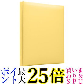 ナカバヤシ ファイル デジタルフリーアルバム ビス式 デミサイズ イエロー アH-DF-132-Y 送料無料 【G】