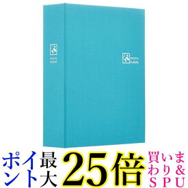 ナカバヤシ ファイル ポケットアルバム 160枚 L判 ピュアブルー TCPK-L-160-PB 送料無料 【G】