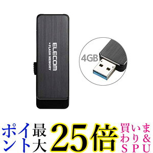 GR USB 4GB USB3.0 Rk΍ pX[hbN n[hEFAÍ@\ ubN MF-ENU3A04GBK  yGz