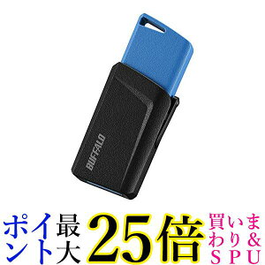 BUFFALO USB3.1(Gen1)vbVXChUSB 64GB u[ RUF3-SP64G-BL  yGz