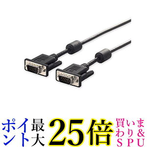iBUFFALO fBXvCP[u ɍ VGA D-Sub15D-Sub15 RAt  3.0m BSDCV30BK  yGz