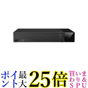 BUFFALO 24ԘA^Ή gpʃ[^[t 3.5C` OtHDD 2TB HDV-SAM2.0U3-BKA  yGz