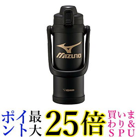 象印マホービン(ZOJIRUSHI) ミズノ水筒 直飲み スポーツタイプ ステンレスクールボトル 2.0L ブラック SD-BX20-BA 送料無料 【G】