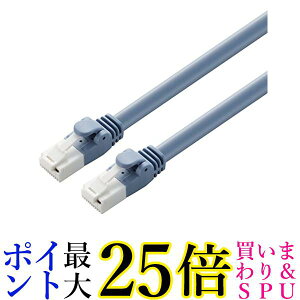 GR LANP[u CAT6A 3m c܂Ȃ ܐ܂h~RlN^ cat6aΉ X^_[h u[ LD-GPAT BU30  yGz