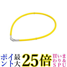 ファイテン(phiten) ネックレス RAKUWA 磁気チタンネックレスS- イエロー×クリア 55cm 送料無料 【G】
