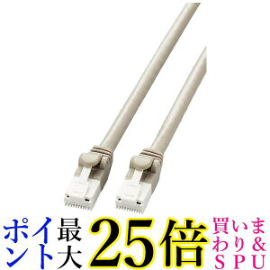 GR LANP[u cat6A CAT6AΉ 3m c܂Ȃ CgO[ LD-GPATLG3RS  yGz