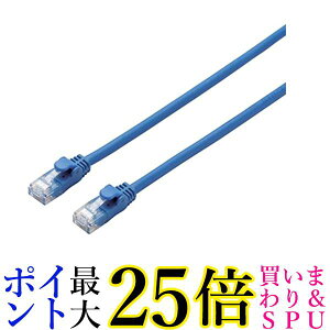 GR LANP[u CAT6A 3m ܐ܂h~RlN^ cat6a u[ LD-GPAY BU3  yGz