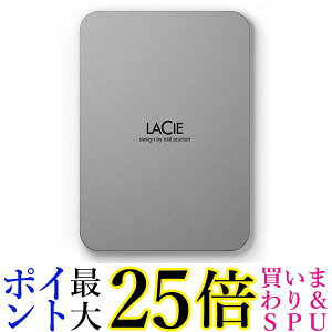 LaCie OtHDD n[hfBXN 5TB Mobile Drive Mac iPad WindowsΉ [EVo[ STLP5000400  yGz