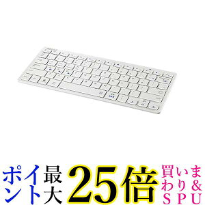 BUFFALO Bluetooth 3.0Ή RpNgL[{[h zCg BSKBB310WH  yGz