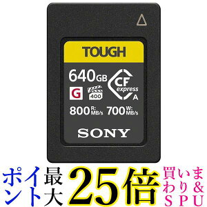 \j[ CFexpress Type A[J[h CEA-G640T TOUGH 640GB(ILCE-1FX6FX3FX30ILCE-7SM3ILCE-7M4Ή)  yGz