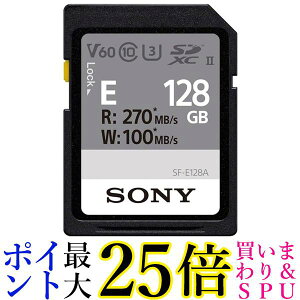 \j[ SONY SDXC [J[h 128GB SF-E128A Class10 UHS-IIΉ  yGz